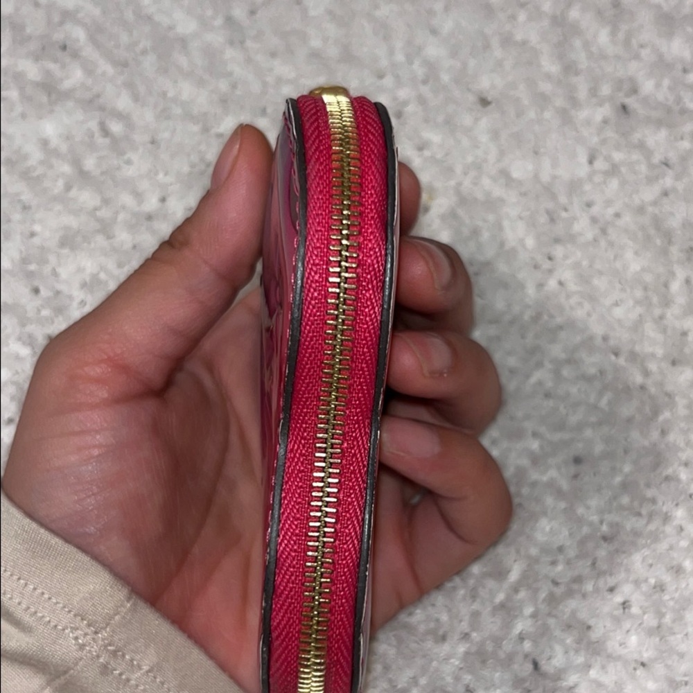 Louis Vuitton Vernis Patent Porte Monnaie Wallet Coeur Sunrise - Picture 5 of 14